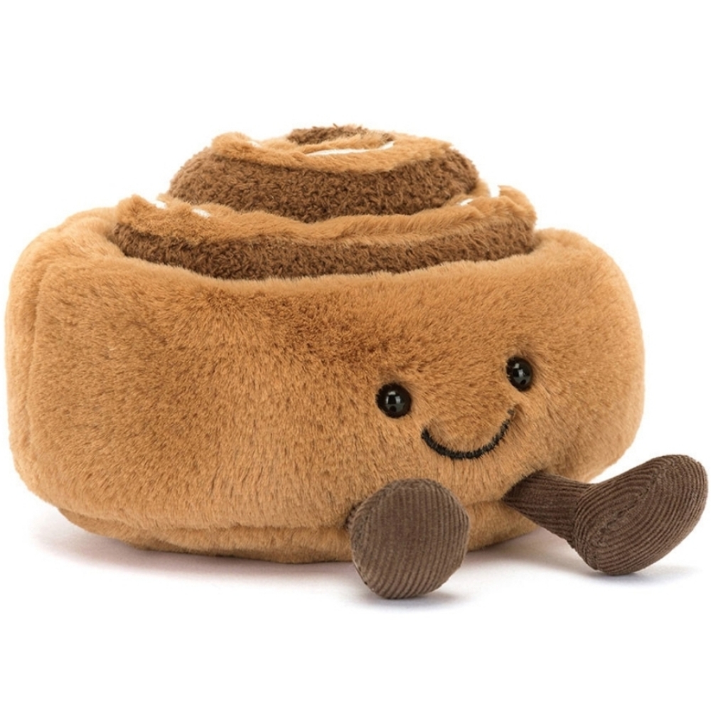 Jellycat Amuseables Cinnamon Bun 3.9x5.1x4.3"  Soft and Plush NWT Authentic